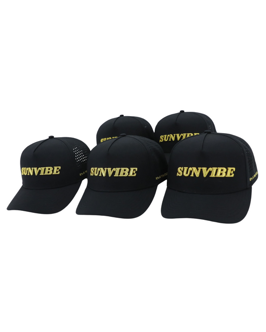 Sunvibe Black "It's A Way Of Life" Snap Back Cap Pic1