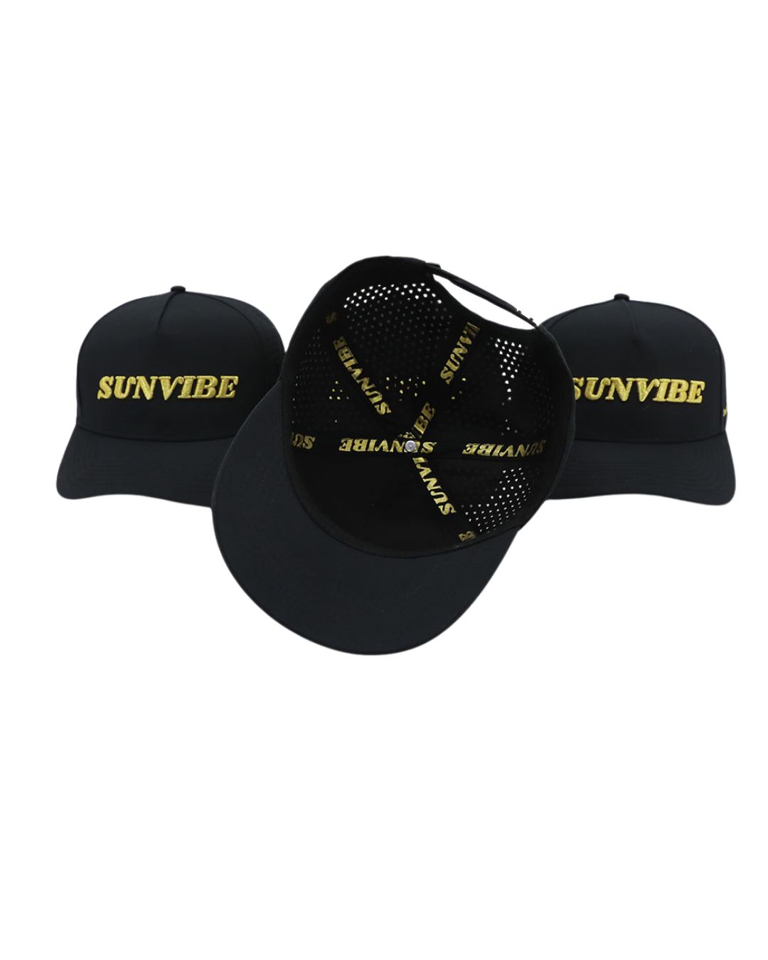 Sunvibe Black "It's A Way Of Life" Snap Back Cap Pic4