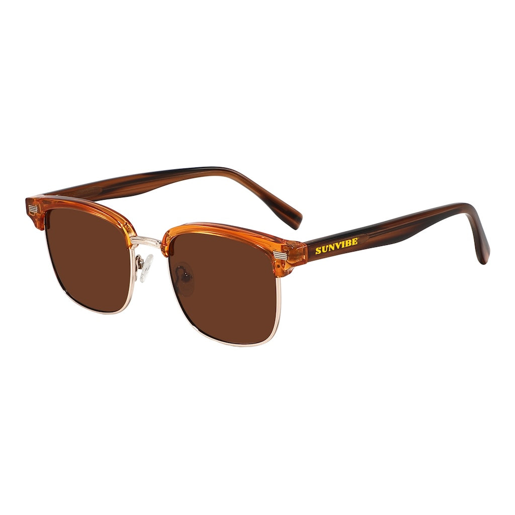 Sunvibe MIAMI Sunglasses Amber Pic2