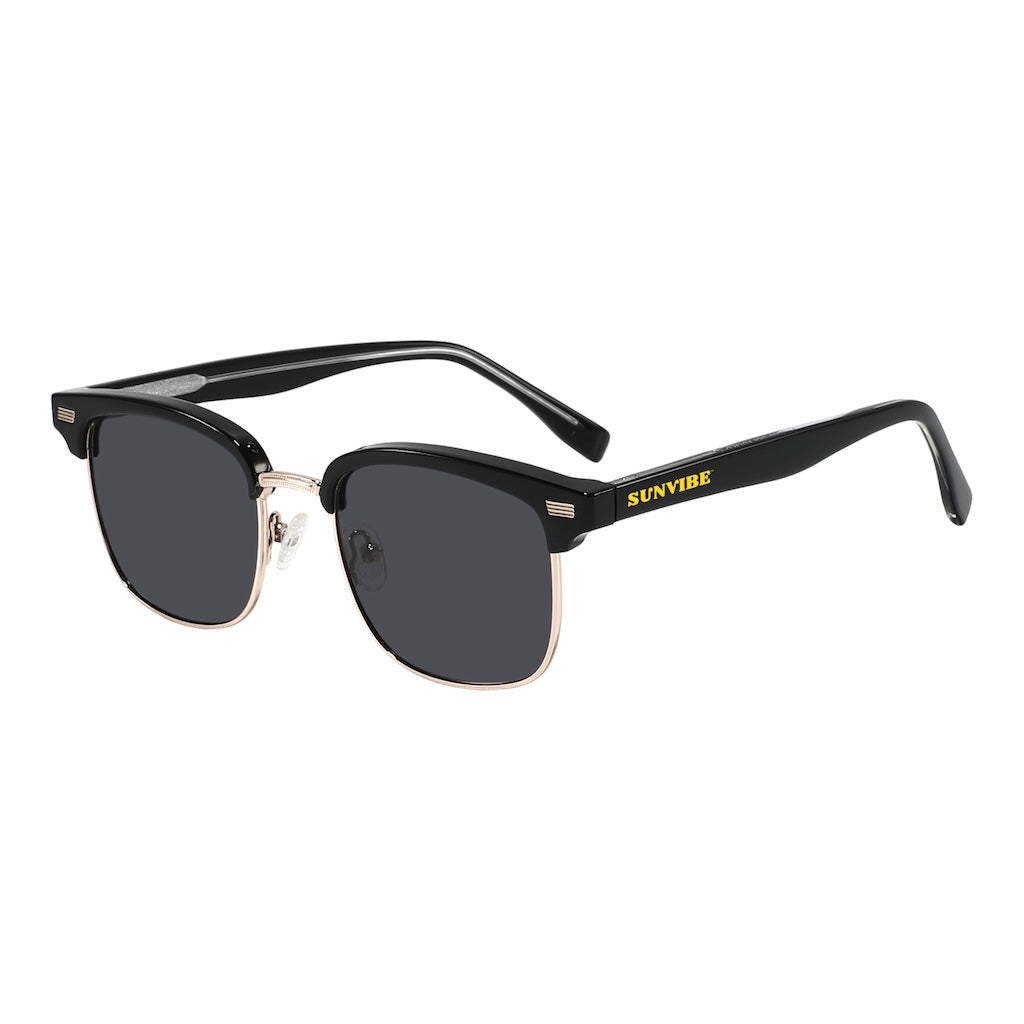 Sunvibe MIAMI Sunglasses Gloss Black Pic2
