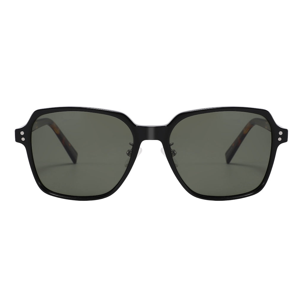 Sunvibe MILAN Sunglasses Gloss Black Tort Pic1