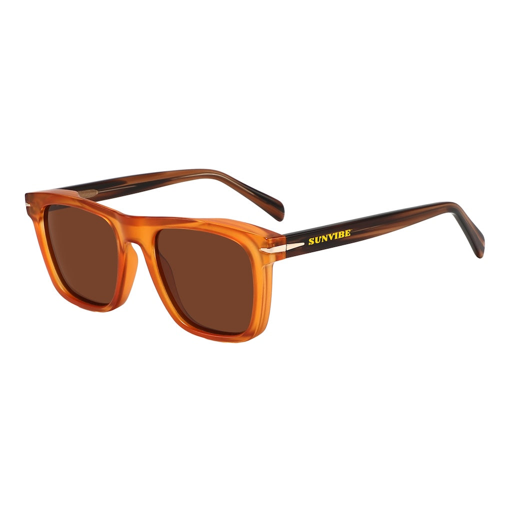 Sunvibe MONACO Sunglasses Amber Pic2
