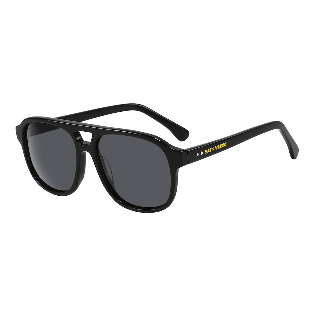 Sunvibe VEGAS Sunglasses Gloss Black Pic2