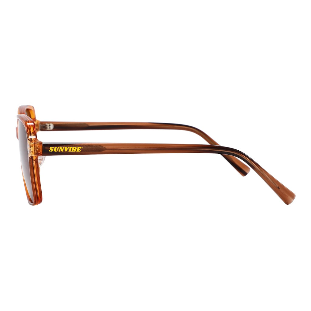 Sunvibe MILAN Sunglasses Amber Pic3